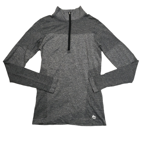 RBX Tops Rbx Active Top Quarter Zip Long Sleeve Thumbholes Womens M